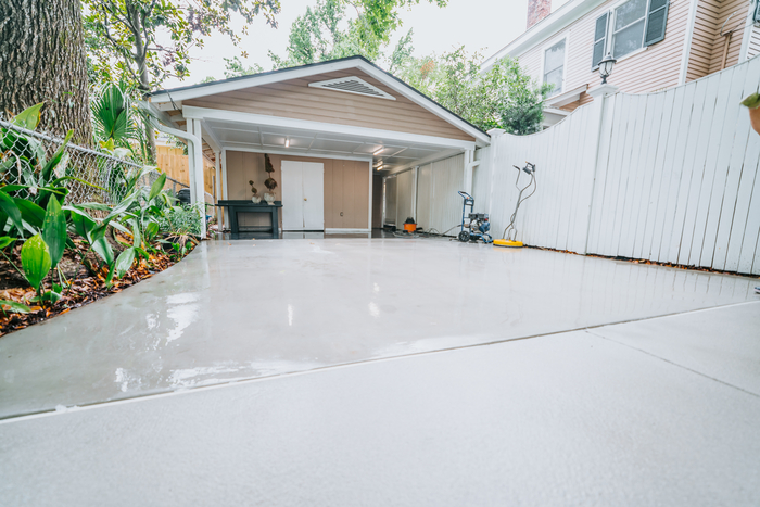 Epoxy Flooring concrete installation in Tulsa