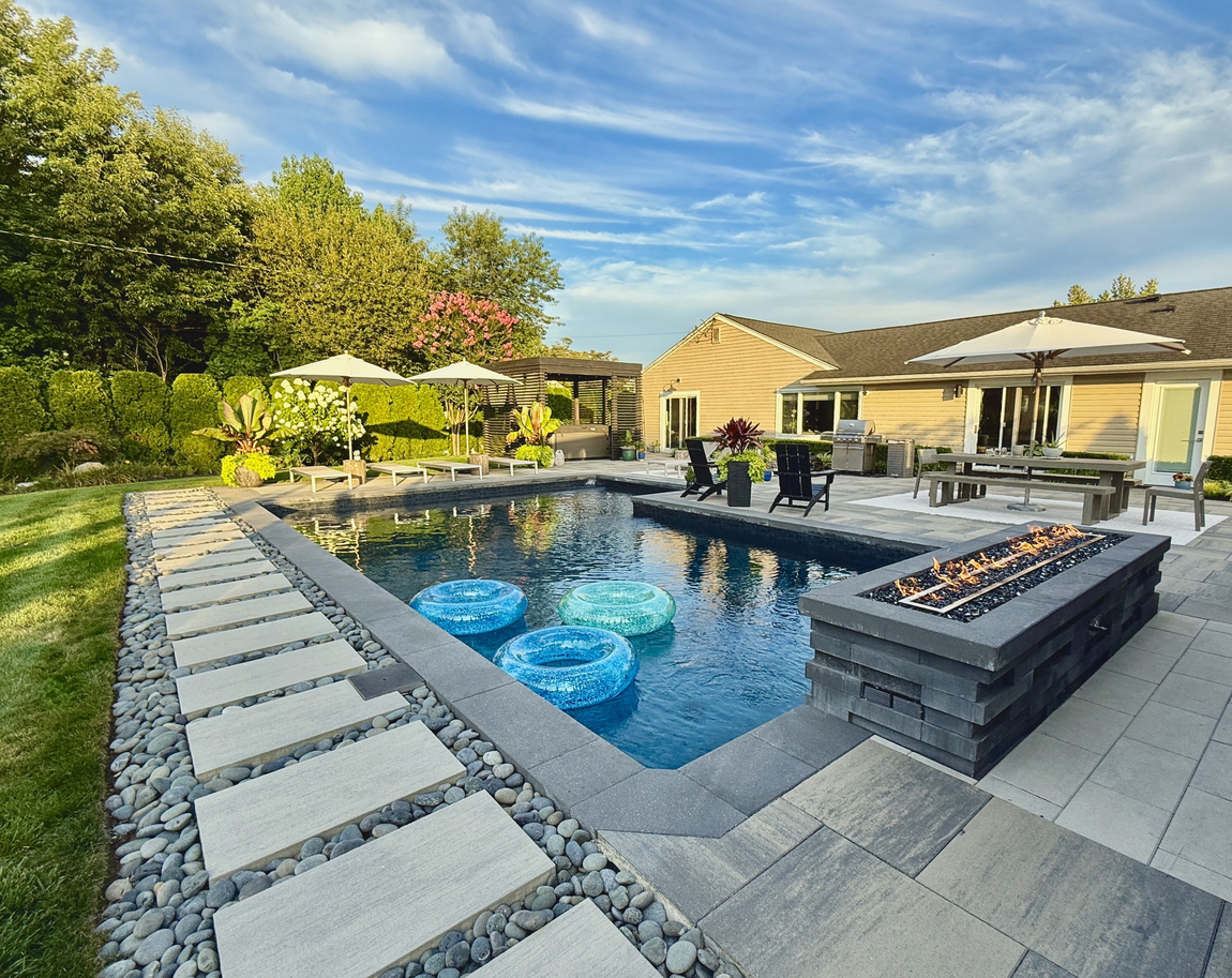 Pool Deck concrete installation in Tulsa